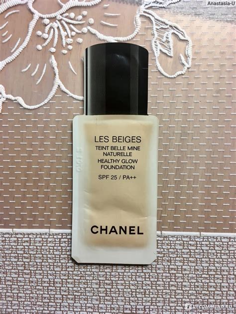 chanel teint belle mine naturelle отзывы|Тональная основа Chanel LES BEIGES Teint belle mine .